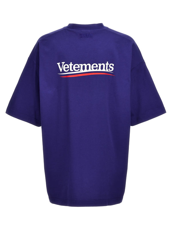 VETEMENTS campaign Logo T-shirt - Women