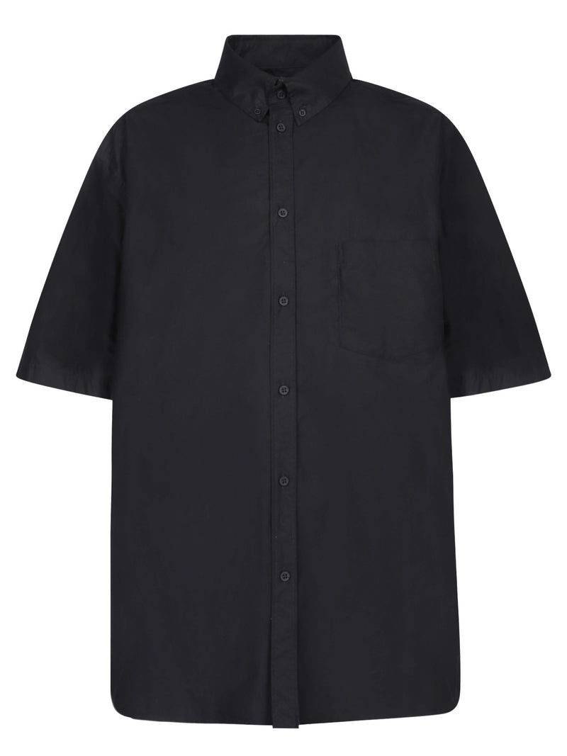 Balenciaga Logo Black Shirt - Men