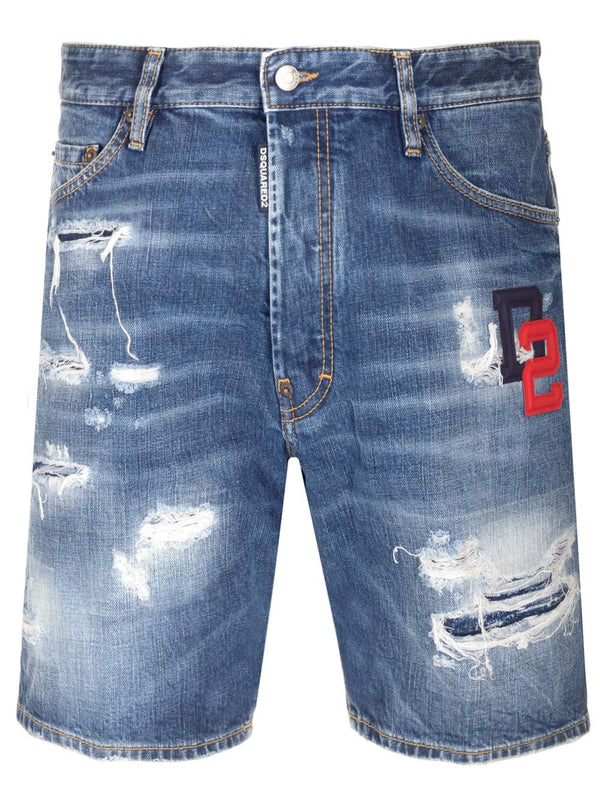 Dsquared2 Denim Bermuda Shorts - Men