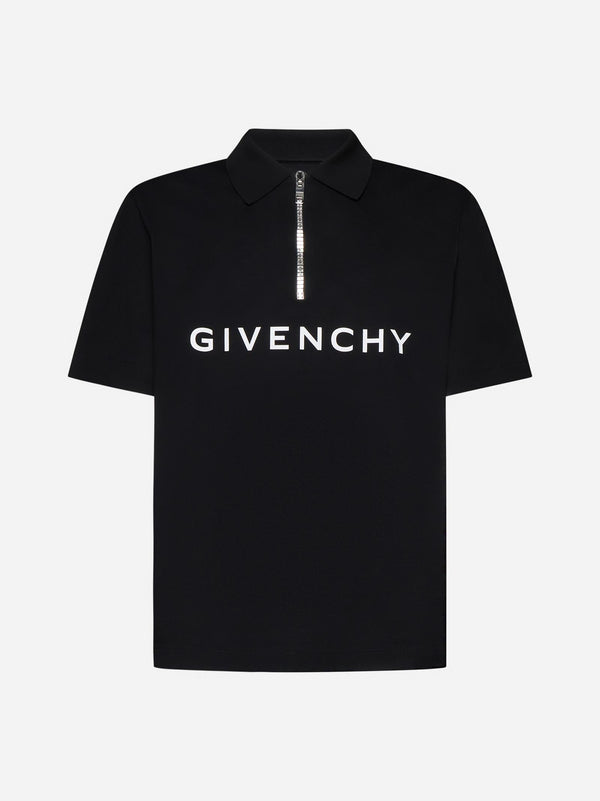 Givenchy Logo Cotton Polo Shirt - Men