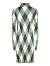 Burberry Green Diamond Dress - Women