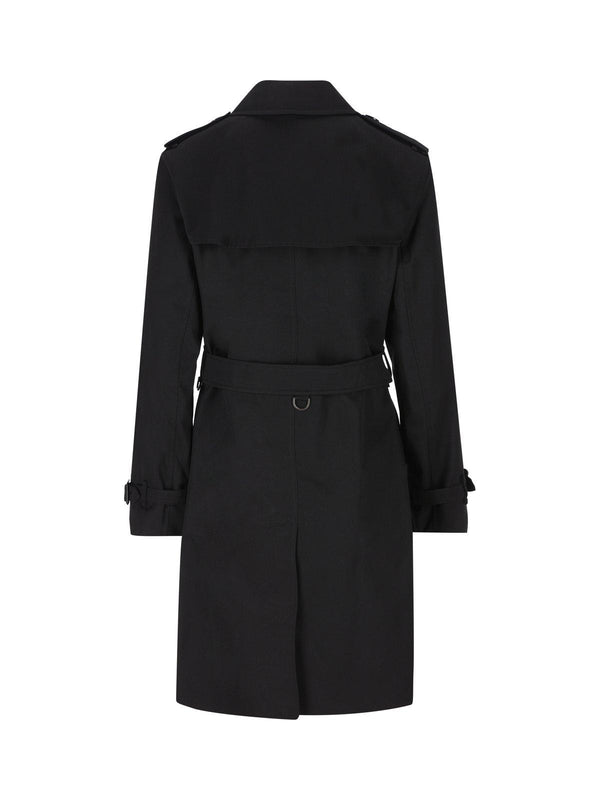 Burberry Double Breasted Belted Trench Coat - Women