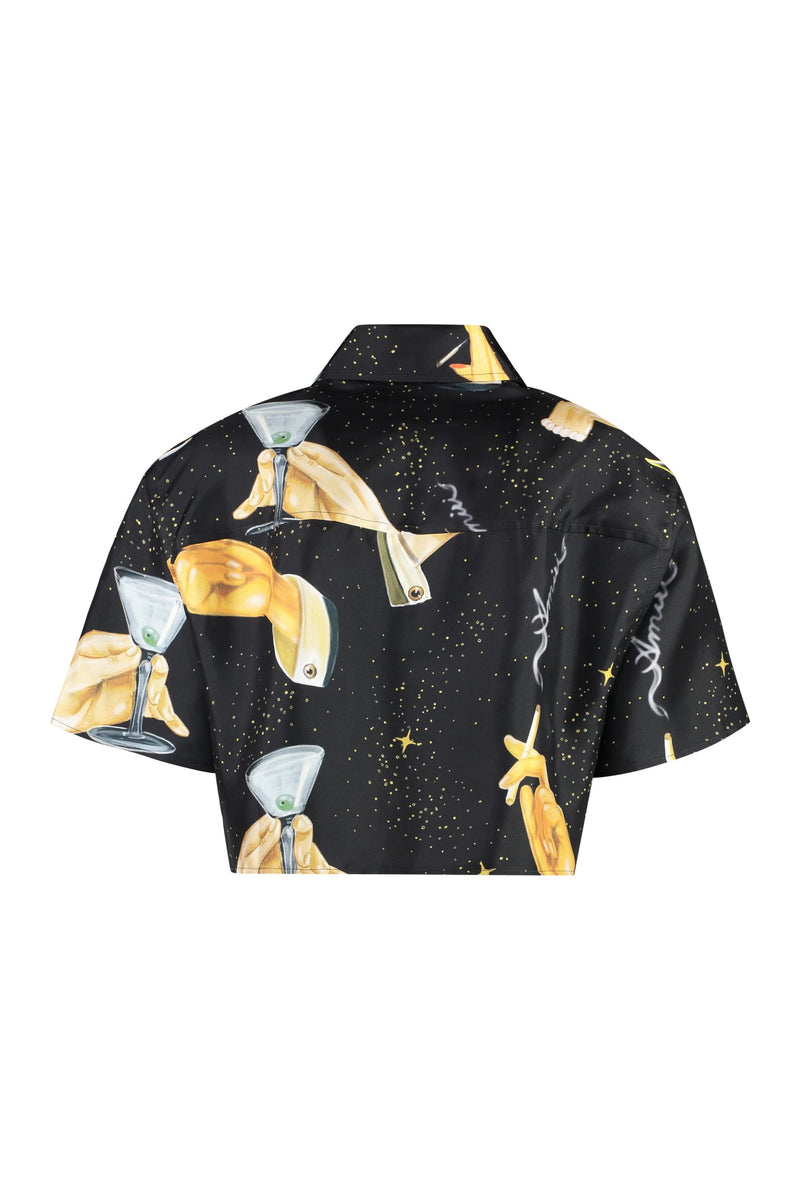 AMIRI Printed Silk Shirt - Women