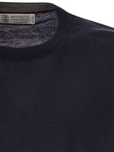 Brunello Cucinelli Lightweight Cashmere And Silk Crew-neck Sweater - Men