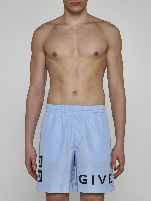 Givenchy Logo Swim Shorts - Men