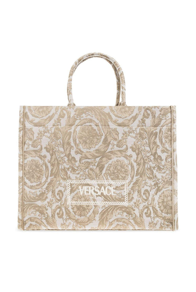 Versace Athena Barocco Jacquard Large Tote Bag - Men