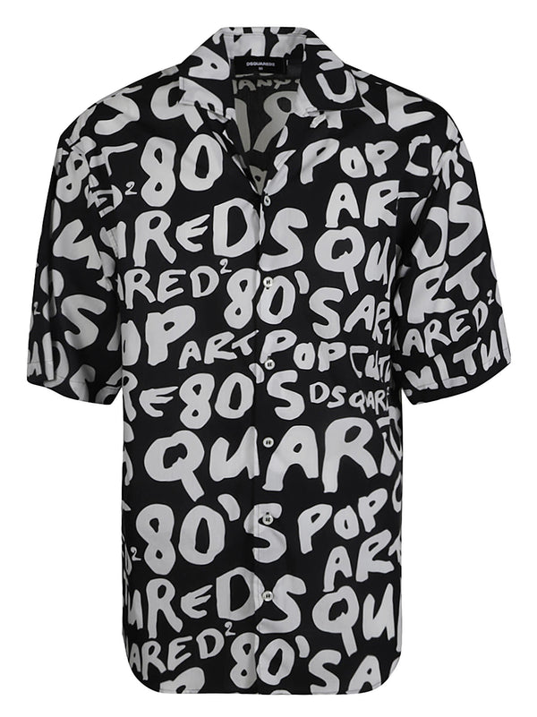 Dsquared2 D2 Pop 80s Bowling Shirt - Men