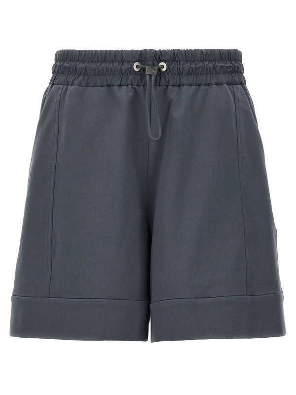 Brunello Cucinelli Monile Drawstring Shorts - Women