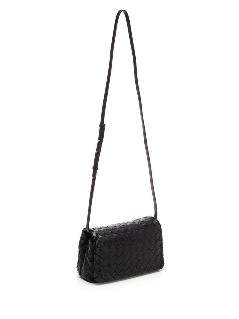 Bottega Veneta Small Woven Messenger Bag - Women