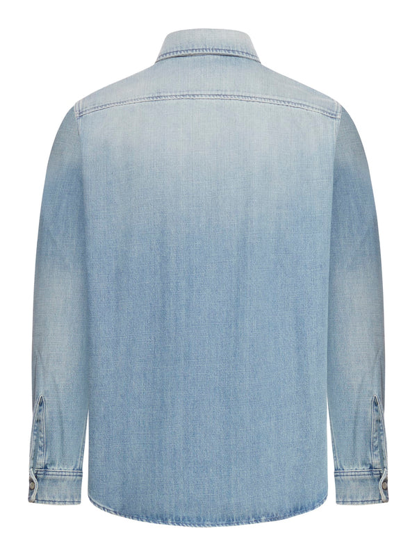 Saint Laurent Sarli Oversize Shirt Point - Men