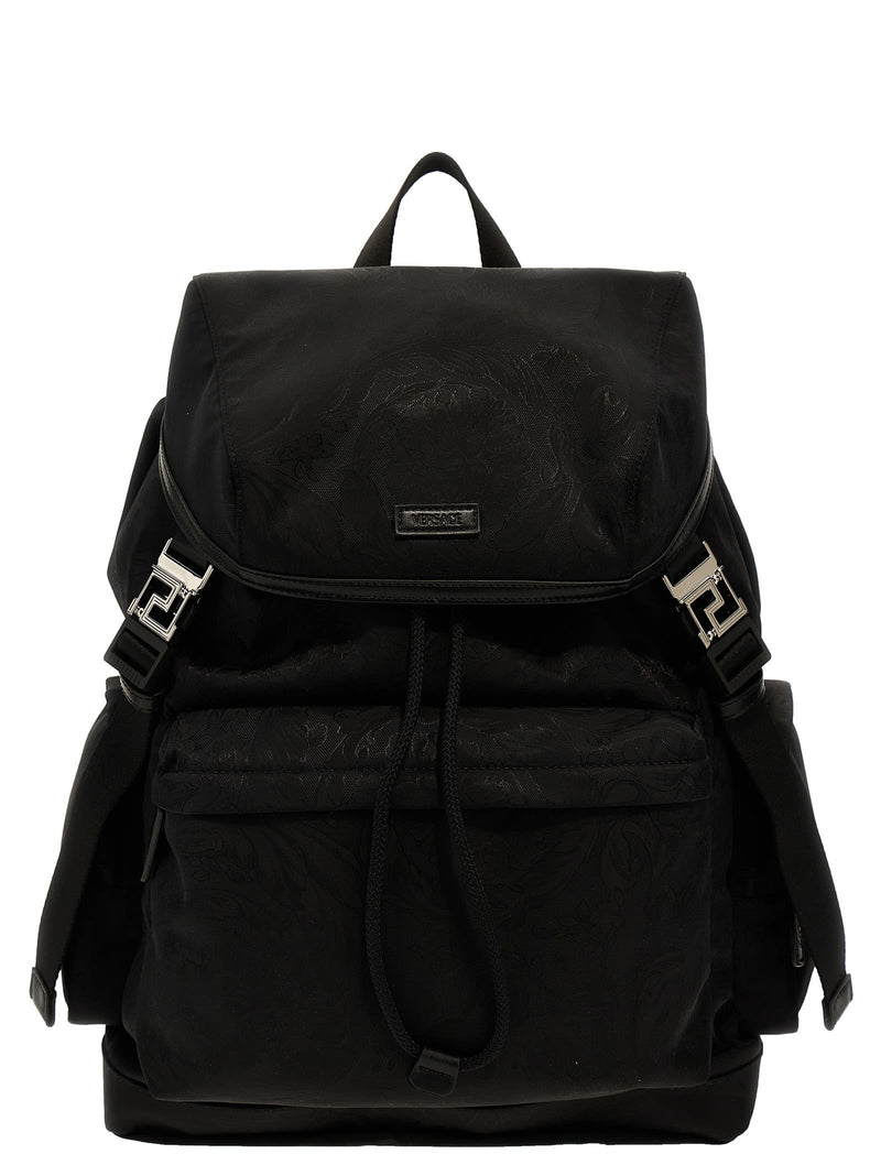 Versace neo Nylon Jacquard Backpack - Men