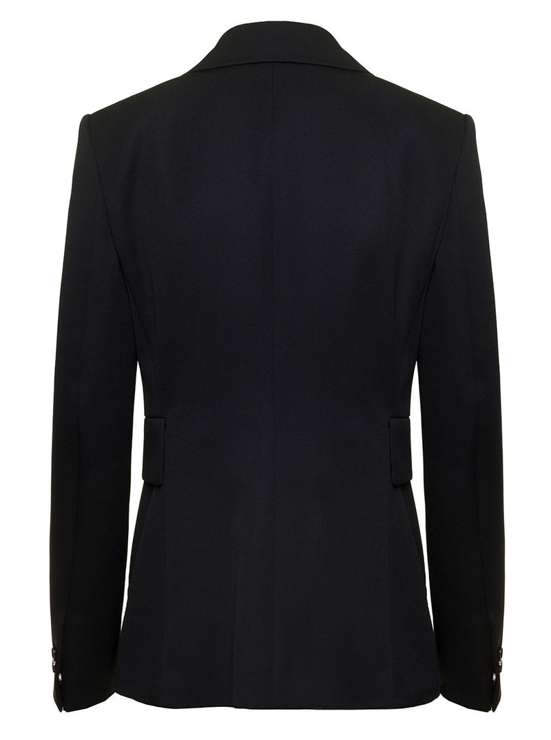 Bottega Veneta Black Sartorial Double-breasted Jacket With Tonal Buttons In Wool Man - Women