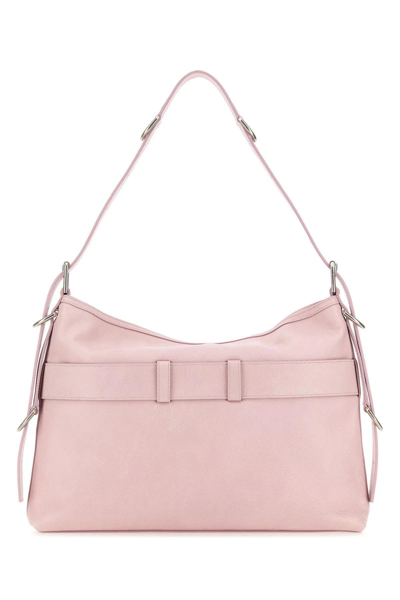 Givenchy Pink Leather Medium Voyou Boyfriend Shoulder Bag - Women