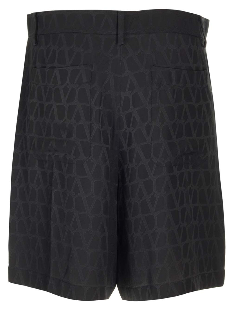 Valentino toile Iconographe Silk Shorts - Men