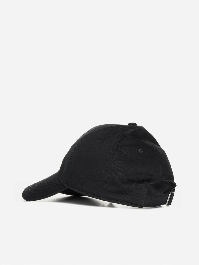 Off-White Logo Cotton Baseball Cap - Women