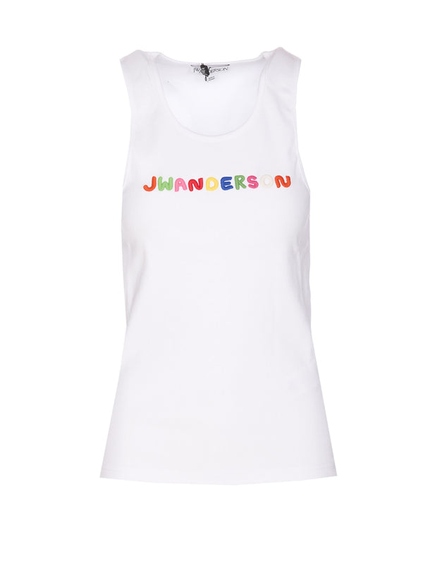 J.W. Anderson Logo Embroidery Tank Top - Women