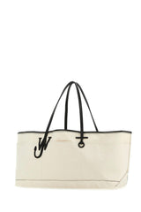 J.W. Anderson Ivory Canvas Anchor Shopping Bag - Women - Piano Luigi