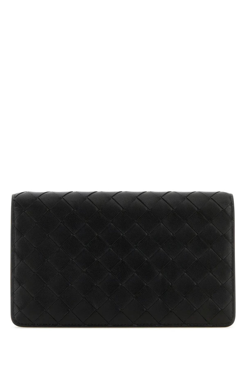 Bottega Veneta Black Nappa Leather Pouch - Women