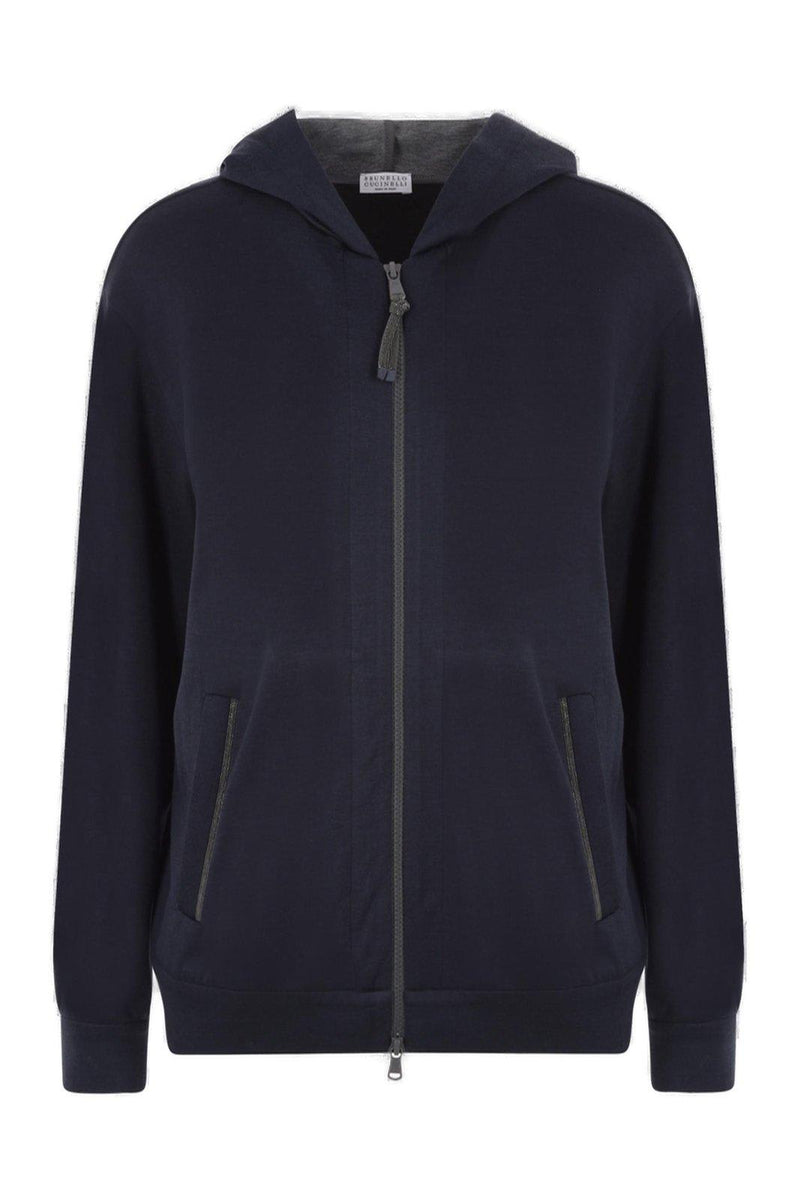 Brunello Cucinelli Zipped Hoodie - Women