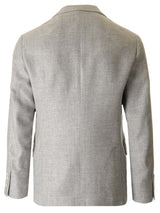 Brunello Cucinelli Blazer In Linen, Wool And Silk - Men