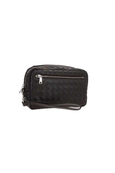 Bottega Veneta Intrecciato Zipped Handbag - Men