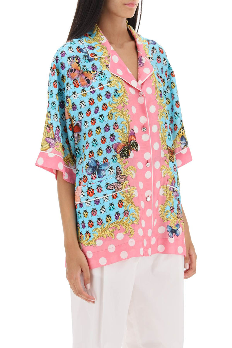 Versace Silk Blend Shirt - Women