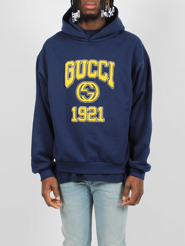 Gucci Cotton Jersey Hooded Sweatshirt - Men