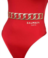 Balmain Printed One-piece Swimsuit - Women - Piano Luigi