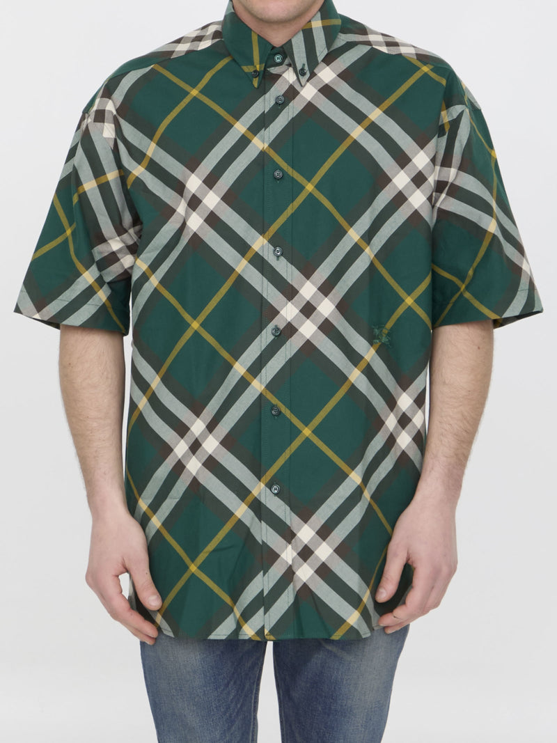 Burberry Check Cotton Shirt - Men