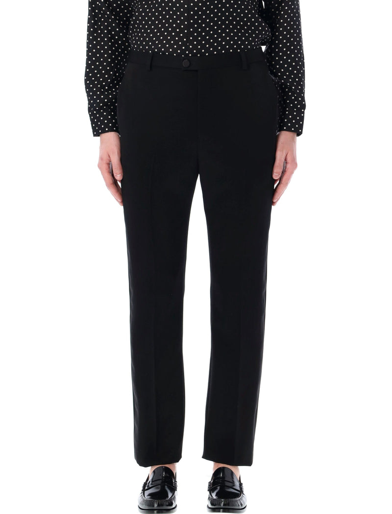 Saint Laurent High Waisted Tuxedo Pants - Men