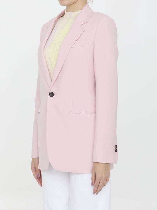 Burberry Tailored Jacket In Wool - Women