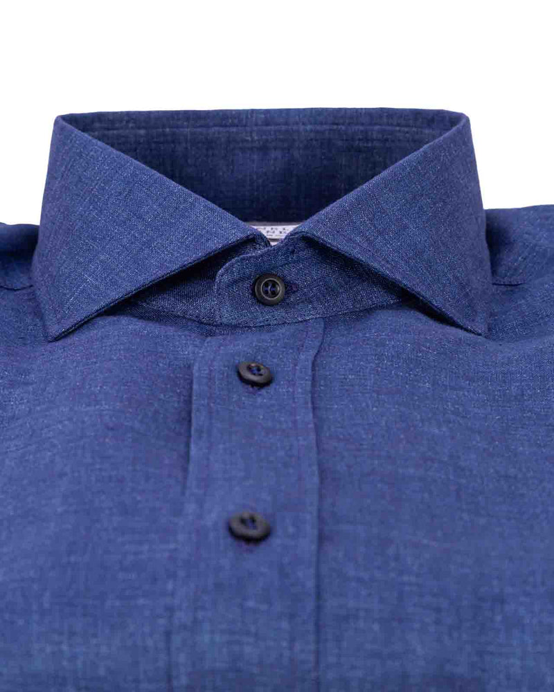 Brunello Cucinelli Shirts Blue - Men