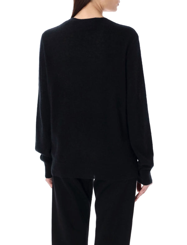 Saint Laurent Cashmere And Silk Sweater - Women