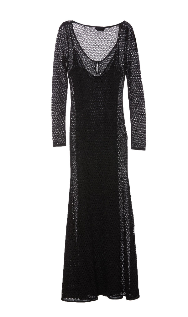 Tom Ford Openwork Lurex Maxi Dress - Women