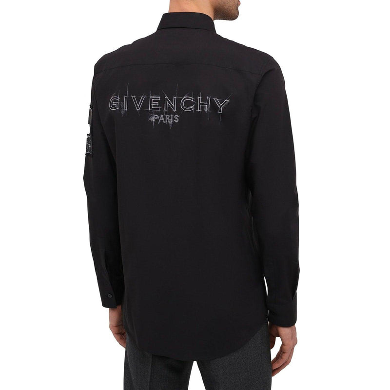 Givenchy Patch Logo Shirt - Men - Piano Luigi