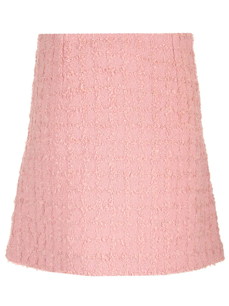 Versace Wool Tweed Mini Skirt - Women