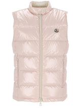 Moncler Logo Patch Zip-up Gilet - Women