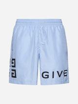 Givenchy Logo Swim Shorts - Men