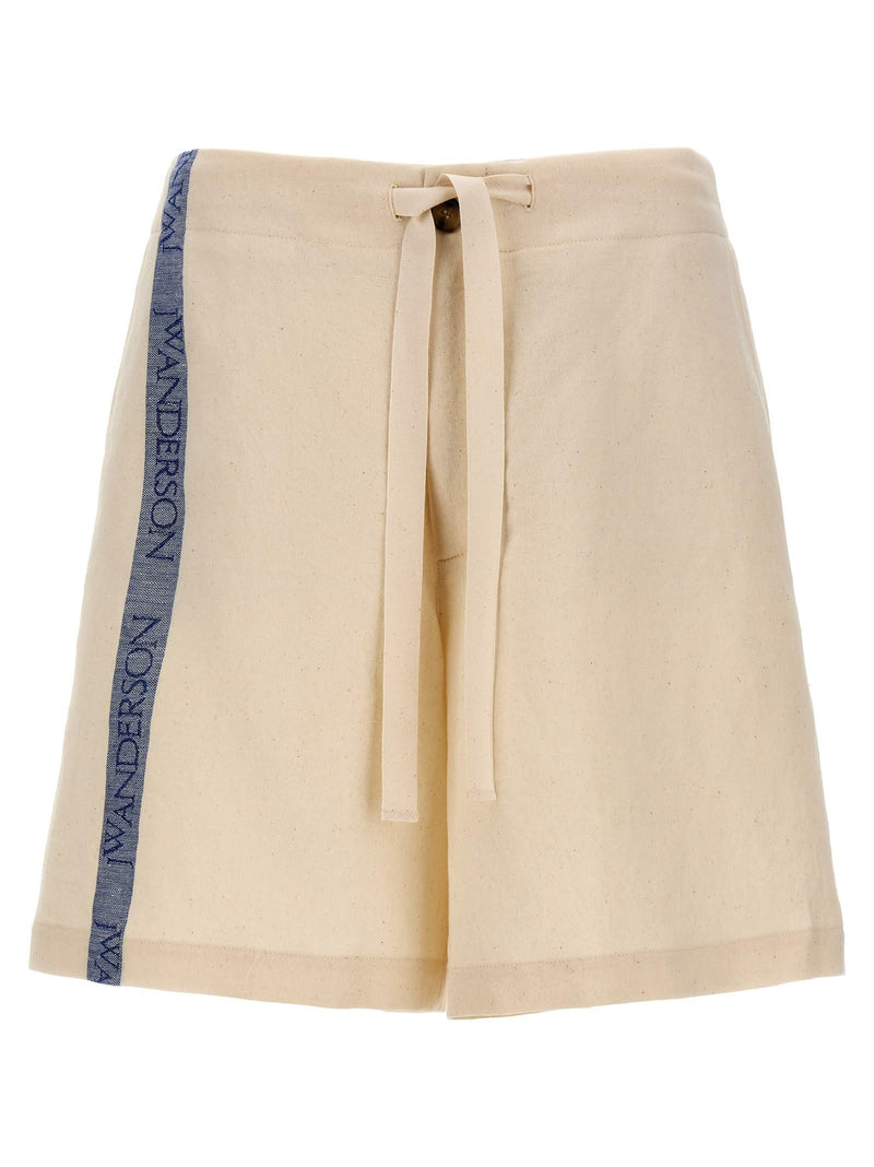 J.W. Anderson Logo Bermuda Shorts - Men - Piano Luigi