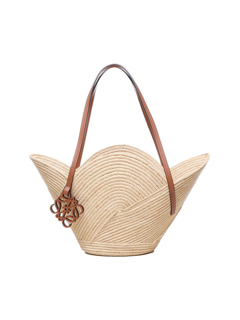 Loewe Raffia Petal Basket Bag - Women