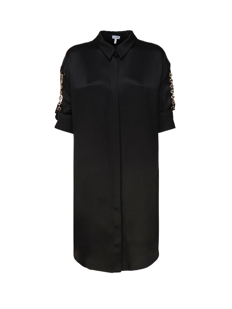 Loewe Shirt Dress In Cotton - Women