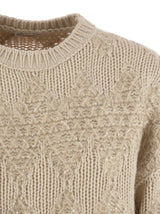 Brunello Cucinelli Wool, Silk And Cashmere Sweater - Women