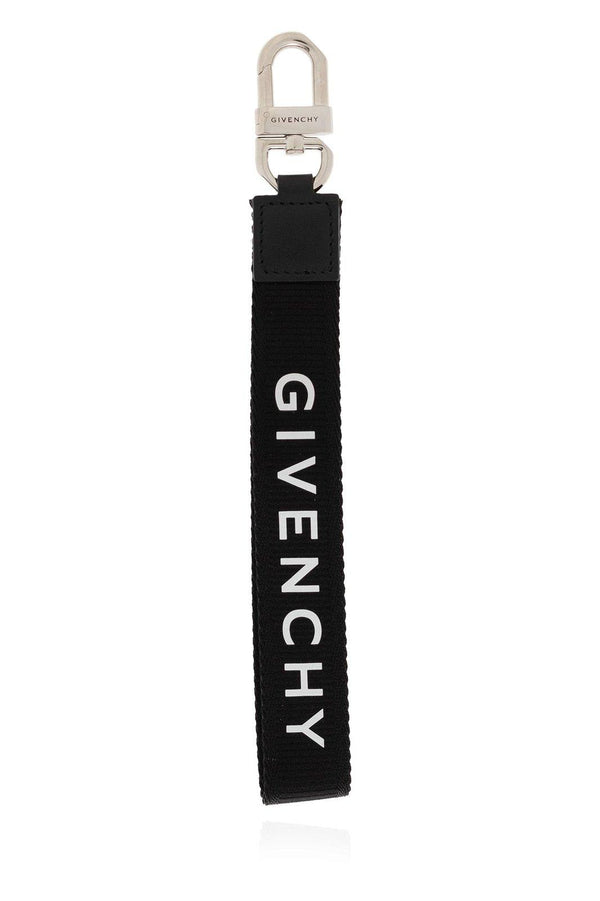 Givenchy Logo Printed Wristlet Keyring - Men