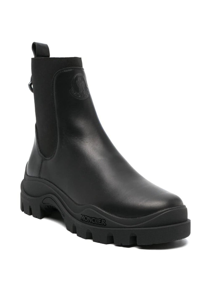 Moncler Black Larue Chelsea Boots - Women - Piano Luigi