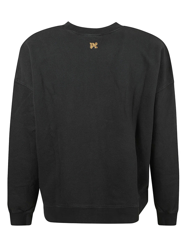 Palm Angels Foggy Pa Crewneck Sweatshirt - Men