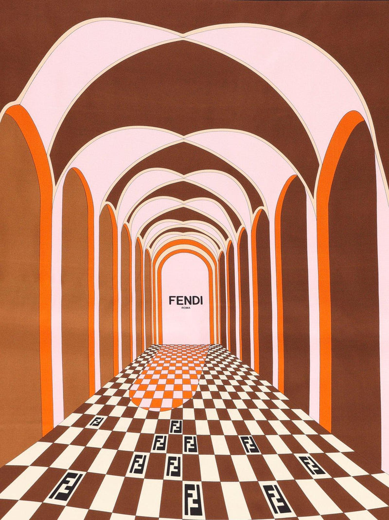 Fendi Graphic Printed Scarf - Women