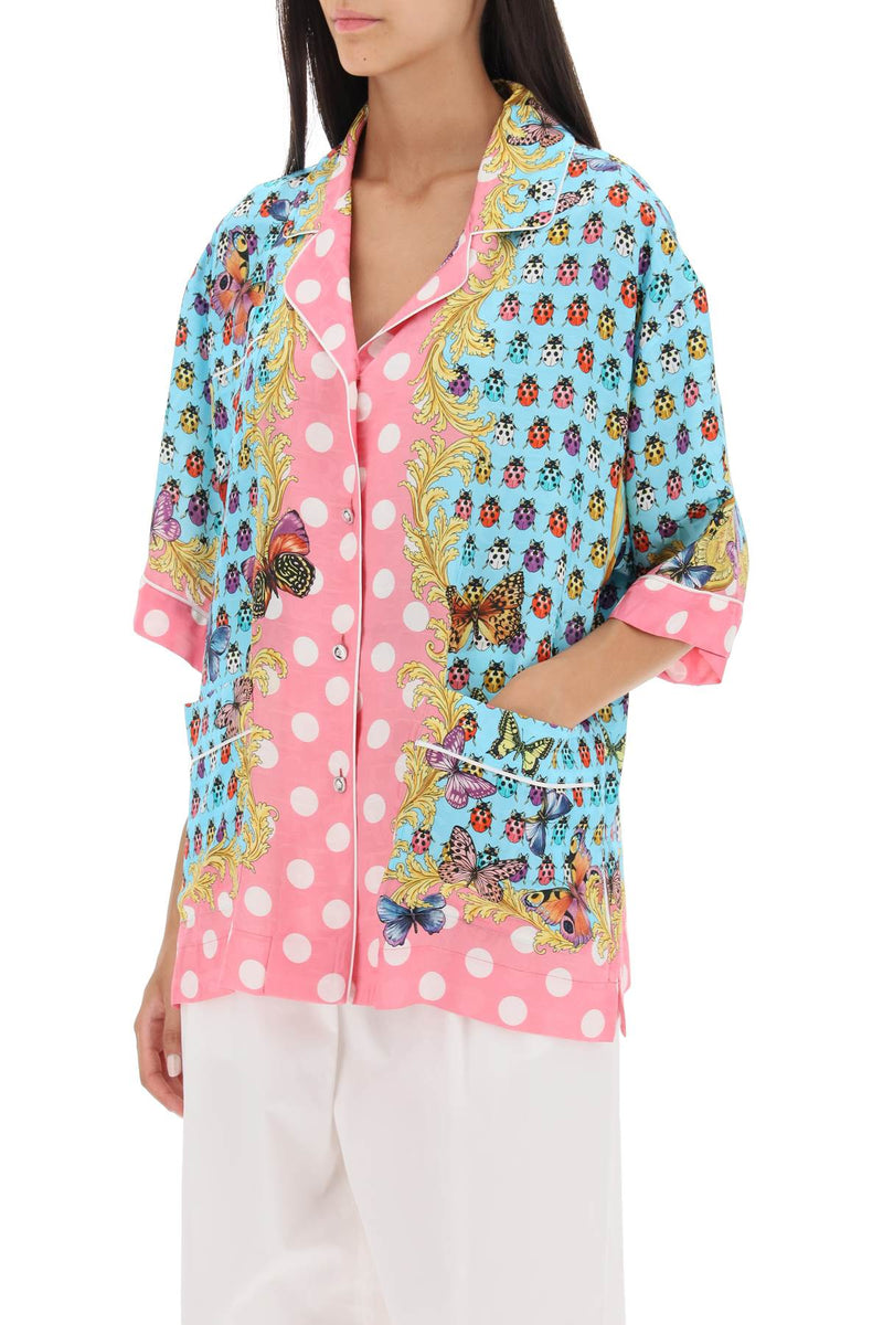 Versace Silk Blend Shirt - Women