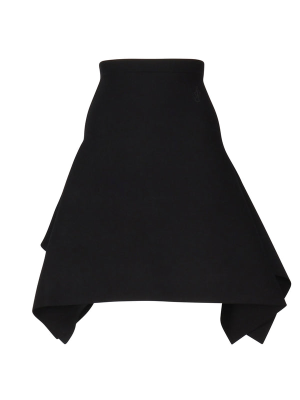 J.W. Anderson Asymmetric Midi Skirt - Women