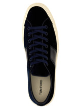 Tom Ford Coconut Velvet Sneakers - Men - Piano Luigi