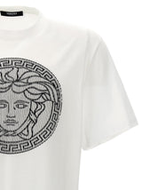 Versace Logo Embroidery T-shirt - Men